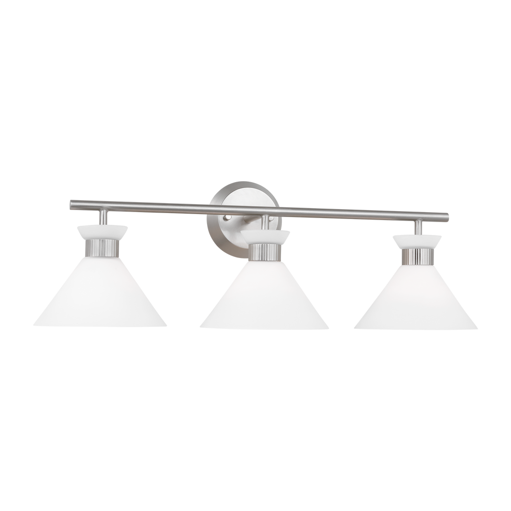 Belcarra 3 - Light Vanity Brushed Steel