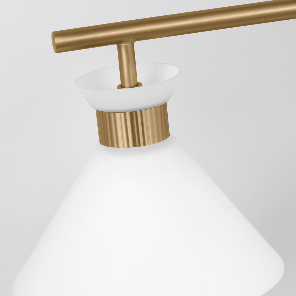 Belcarra 3 - Light Vanity Satin Brass