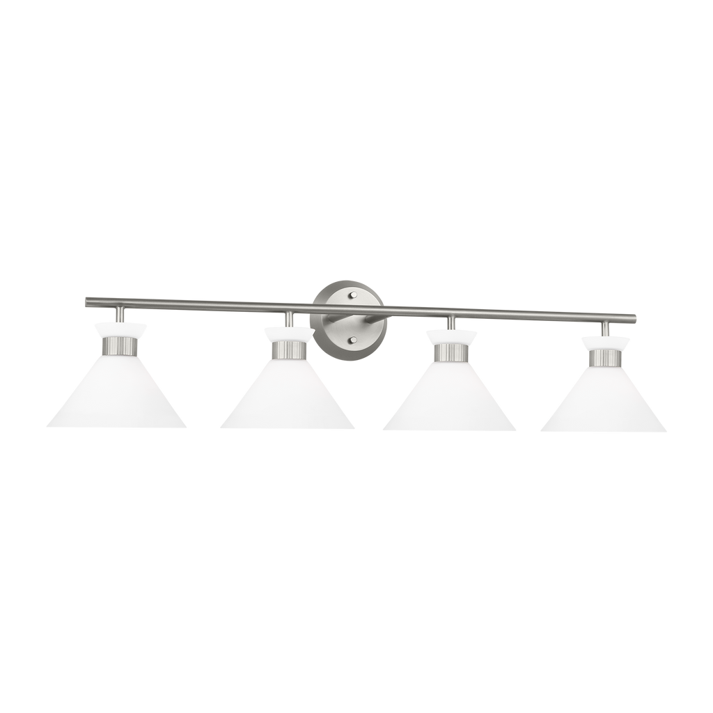 Belcarra 4 - Light Vanity Brushed Steel