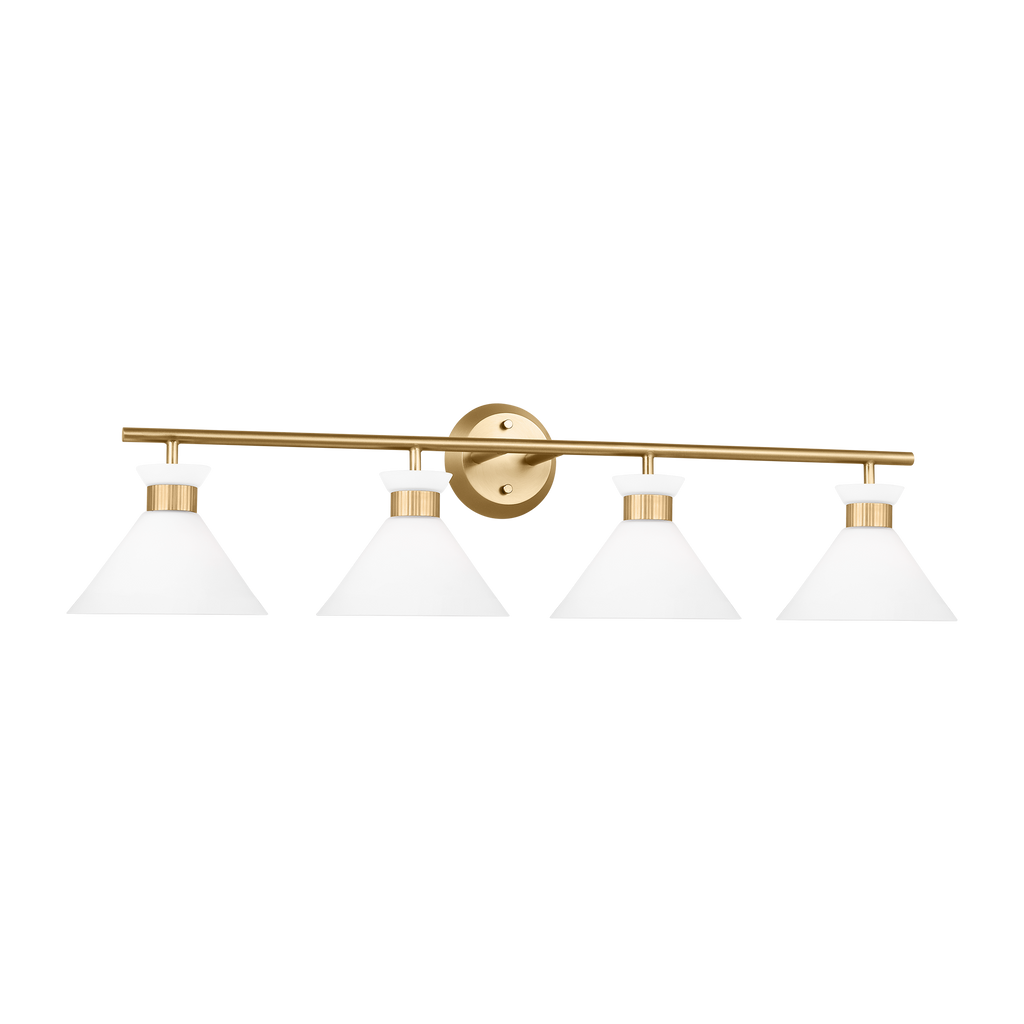 Belcarra 4 - Light Vanity Satin Brass