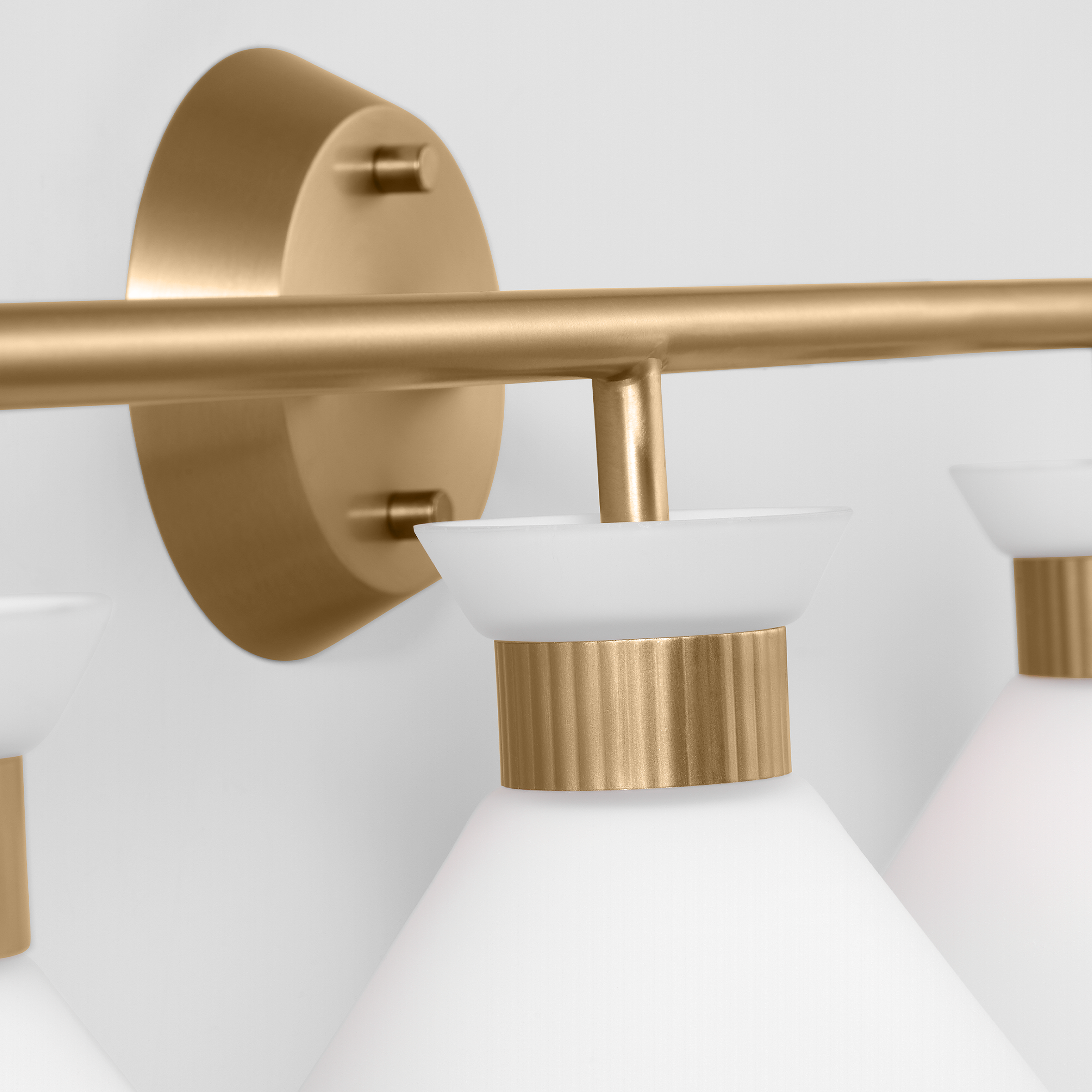 Belcarra 4 - Light Vanity Satin Brass