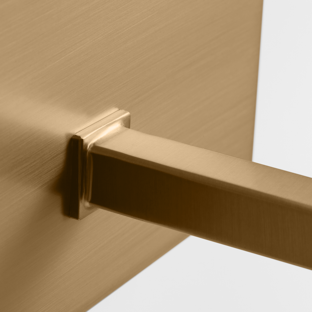 Toffino 1-Light Bath Sconce | Satin Brass | Milk Glass