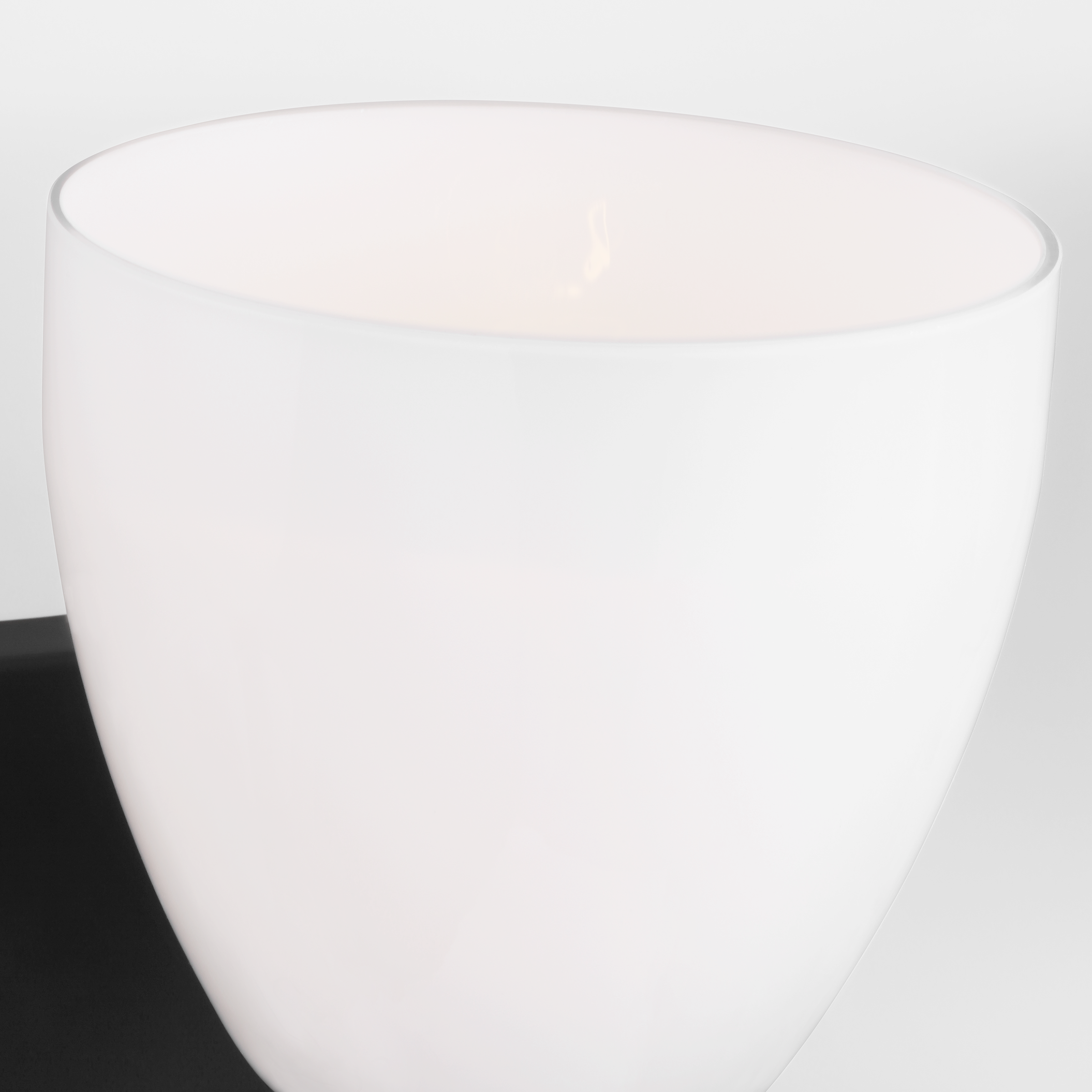 Toffino 3-Light Bath Sconce | Midnight Black | Milk Glass