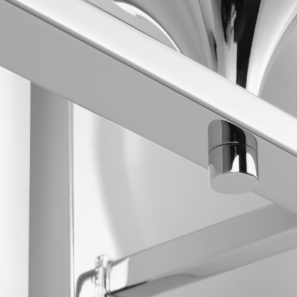 Toffino 4-Light Bath Sconce | Chrome | Milk Glass