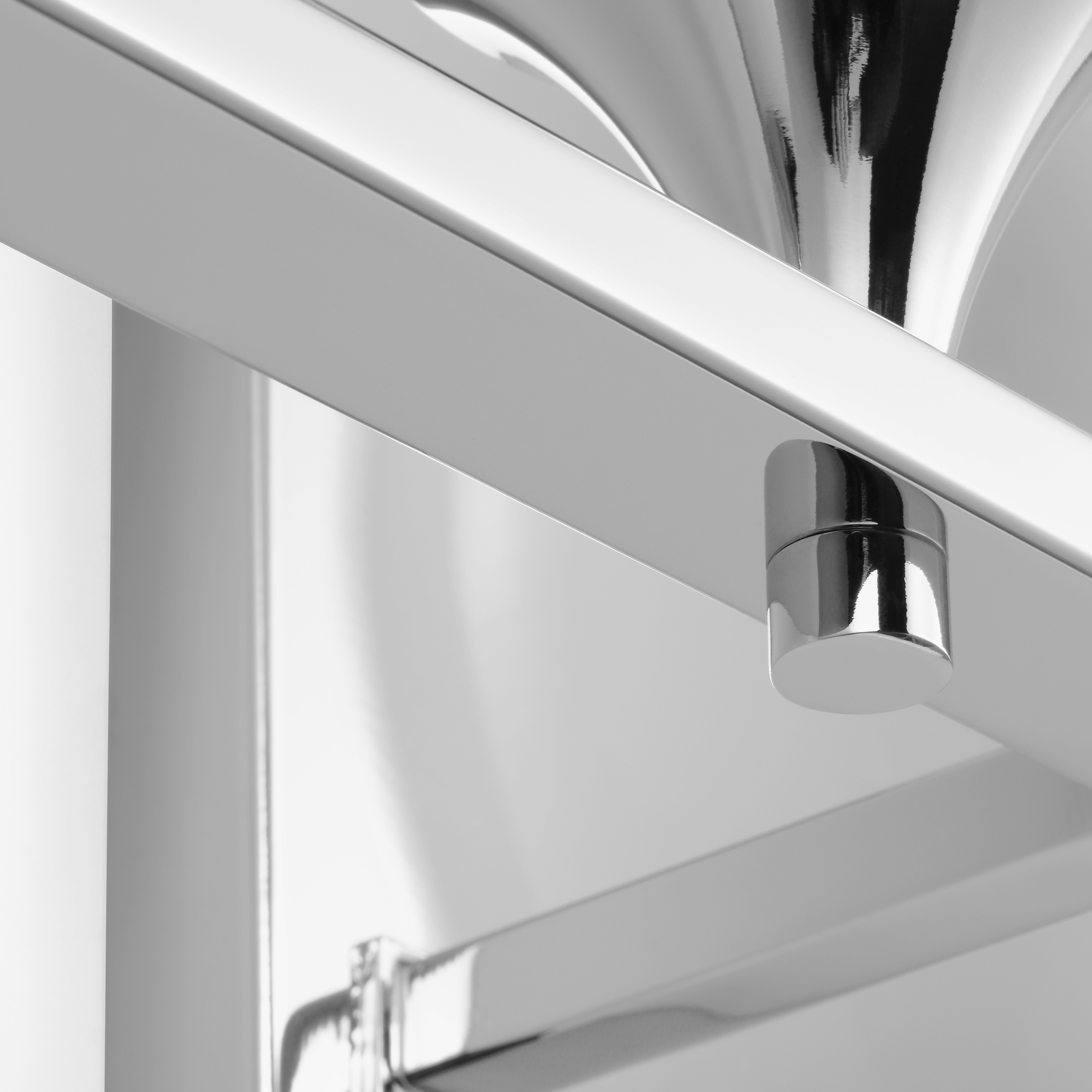 Toffino 4-Light Bath Sconce | Chrome | Milk Glass