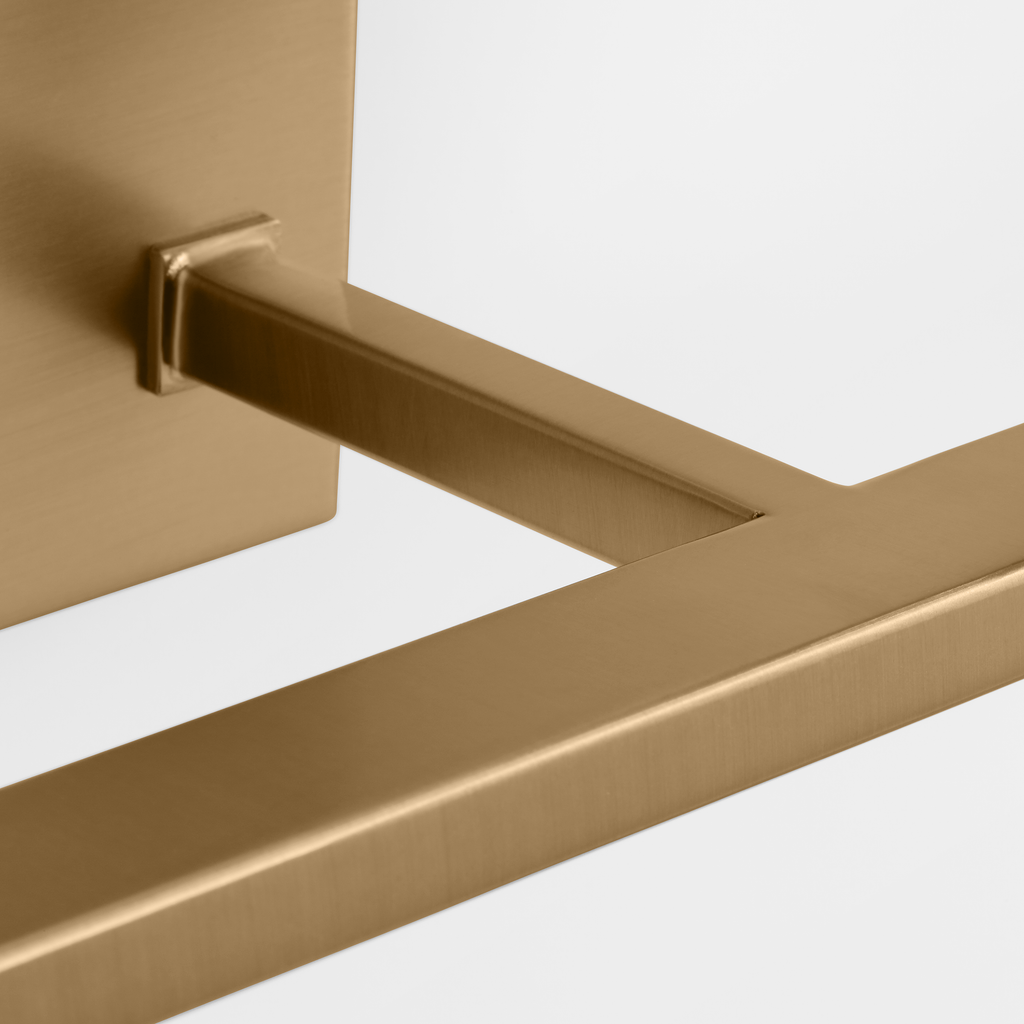Toffino 4-Light Bath Sconce | Satin Brass | Milk Glass