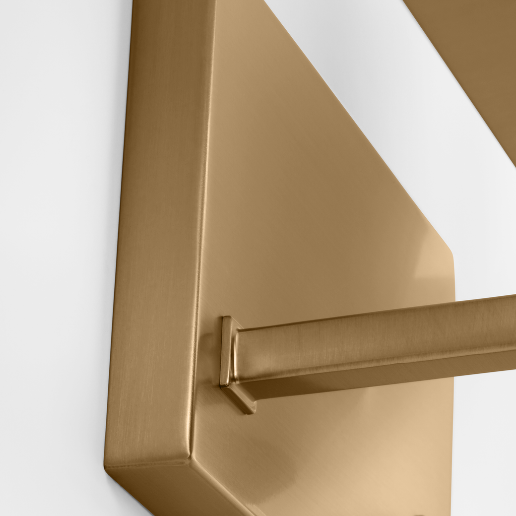 Toffino 4-Light Bath Sconce | Satin Brass | Milk Glass