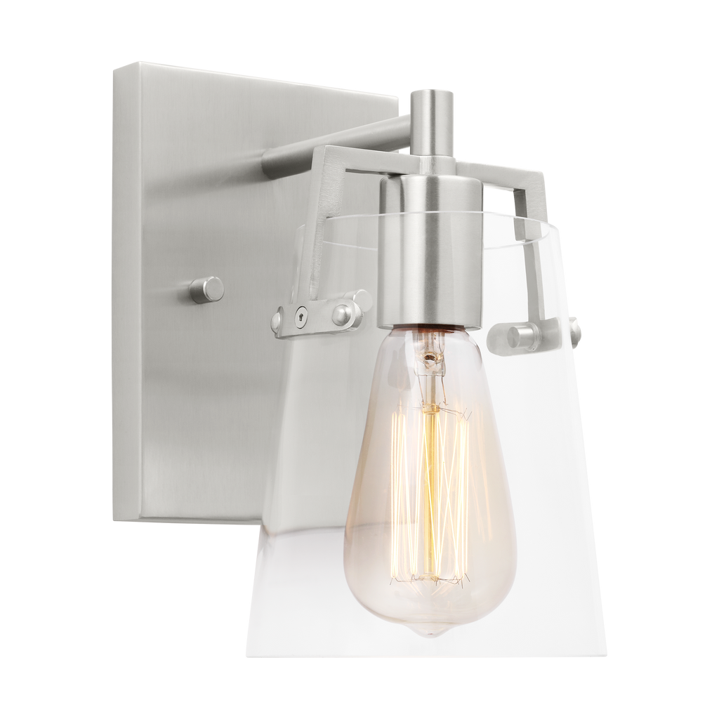 Crofton Small Sconce Brushed Nickel