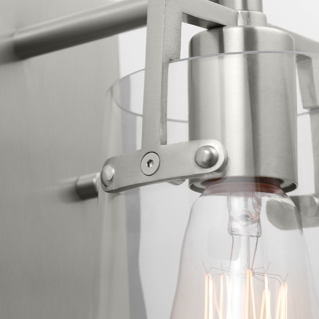 Crofton Small Sconce Brushed Nickel
