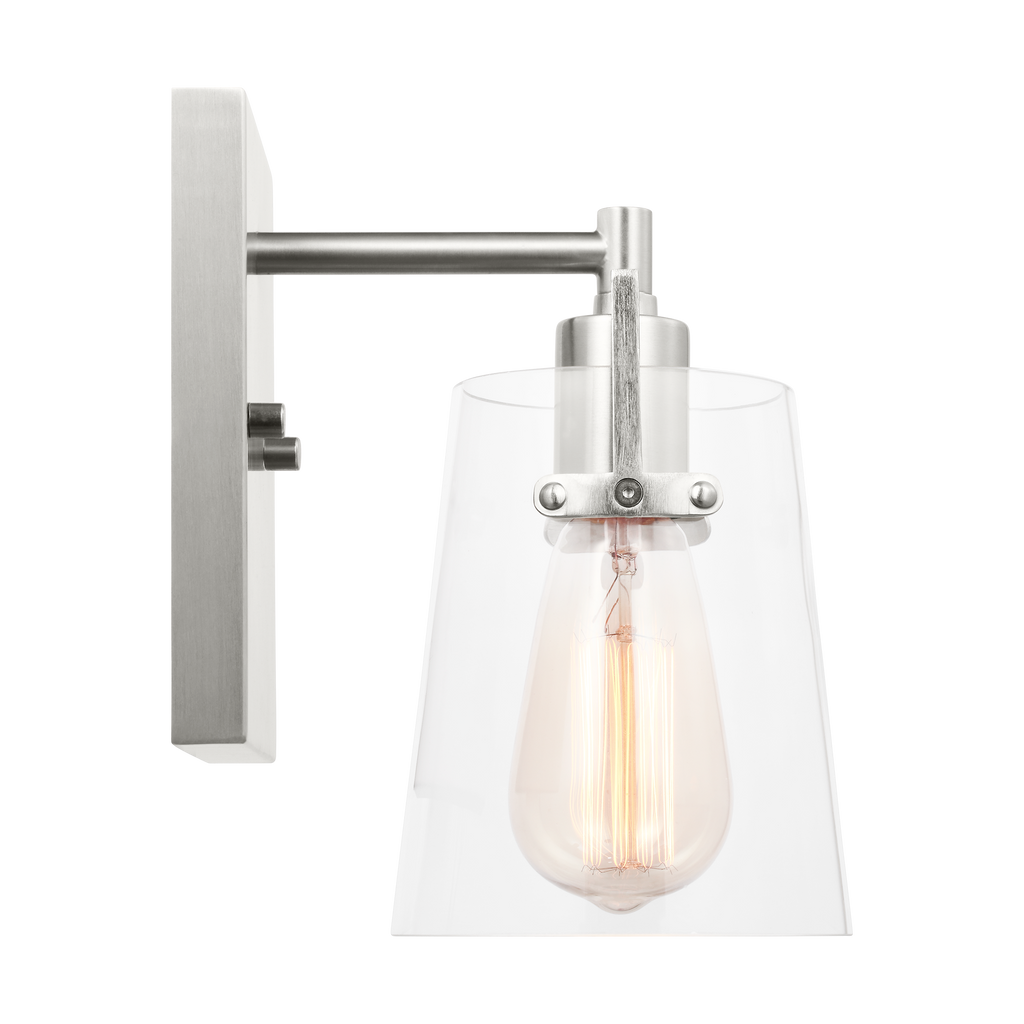 Crofton Small Sconce Brushed Nickel