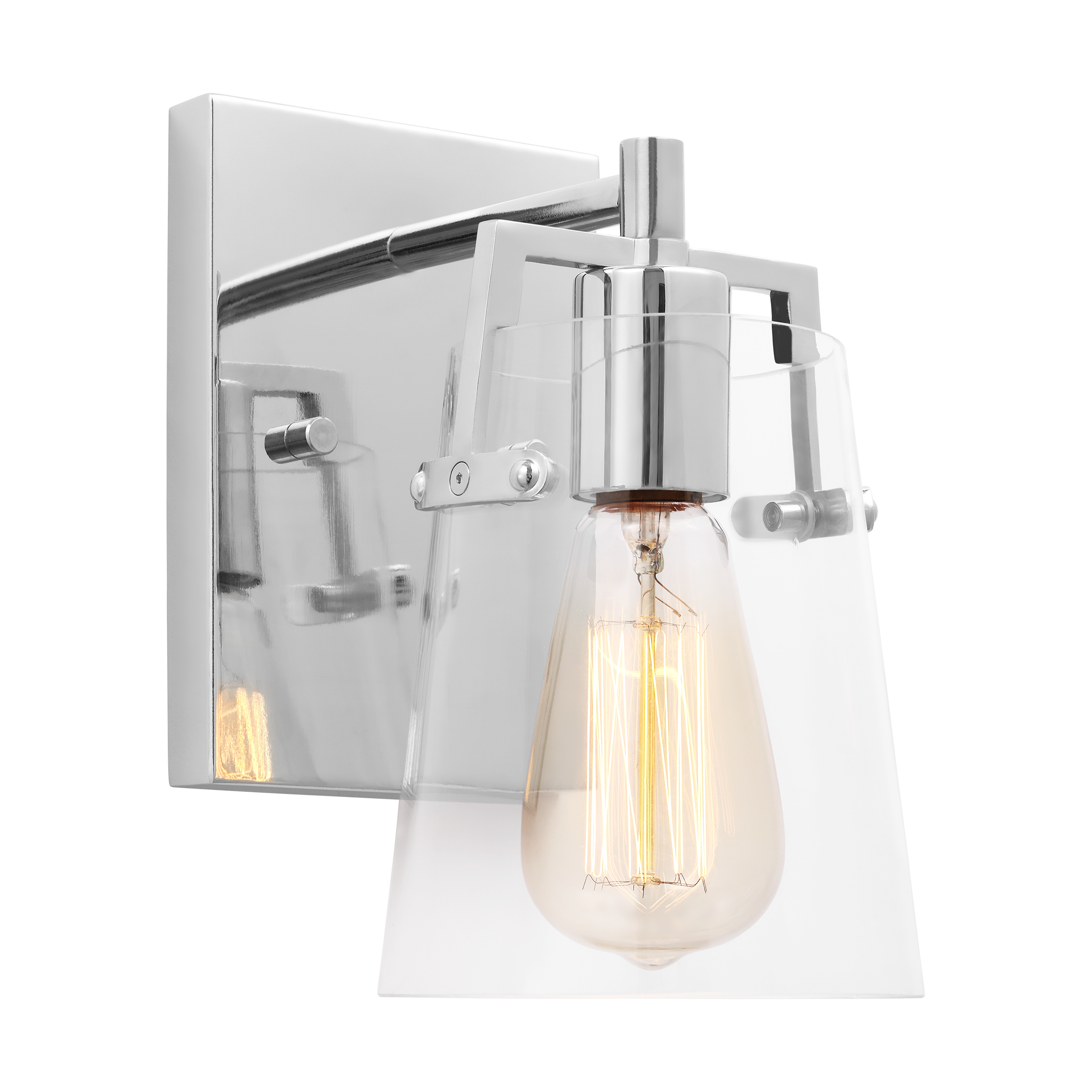 Crofton Small Sconce Chrome