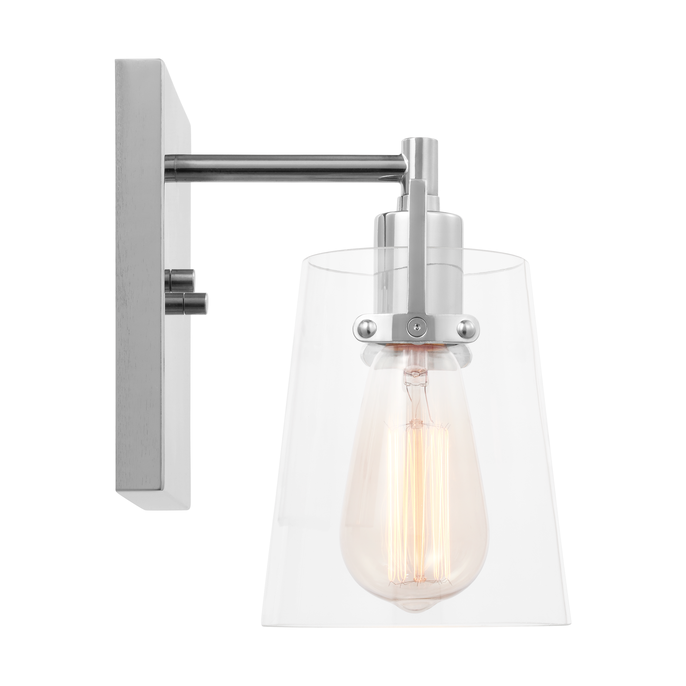 Crofton Small Sconce Chrome