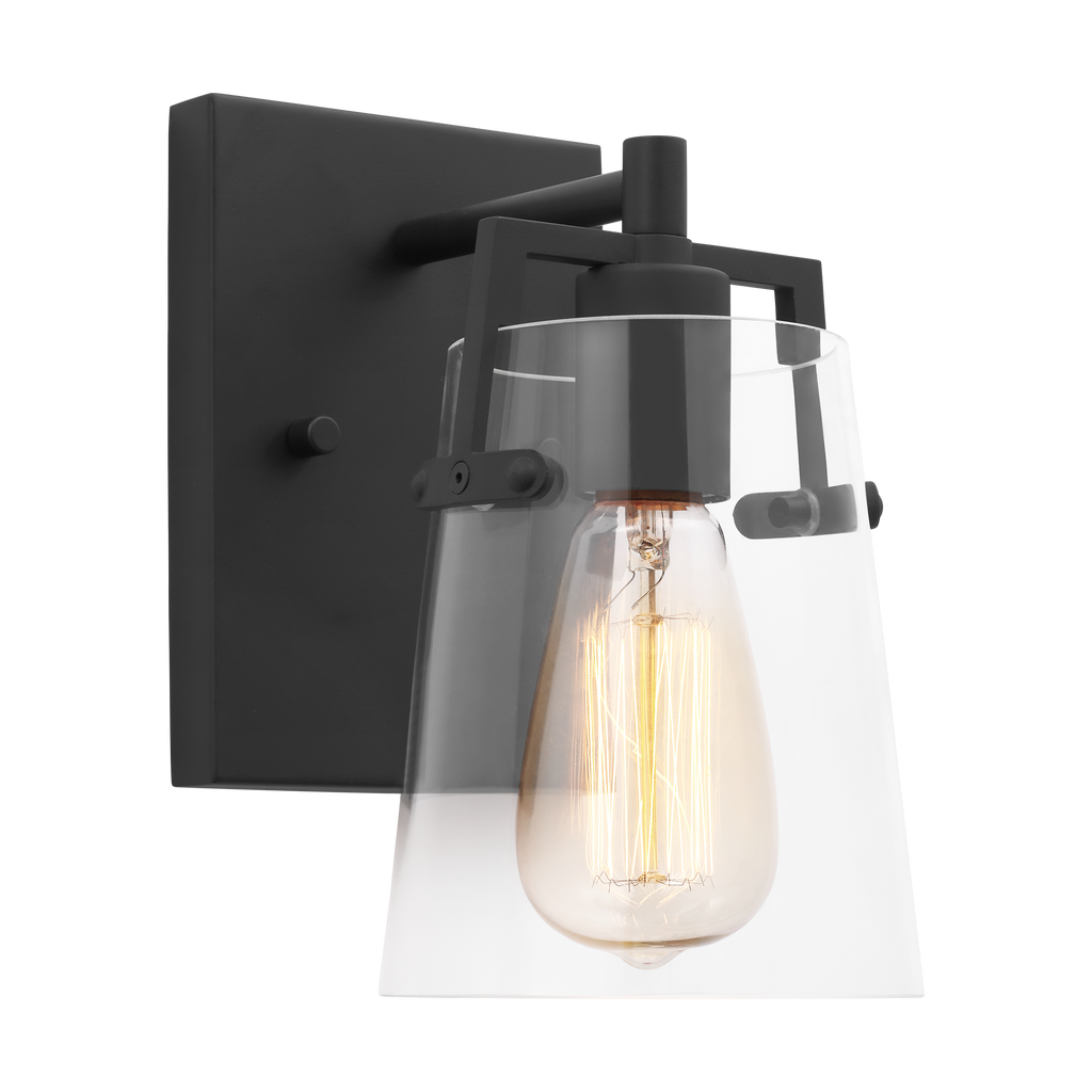 Crofton Small Sconce Midnight Black
