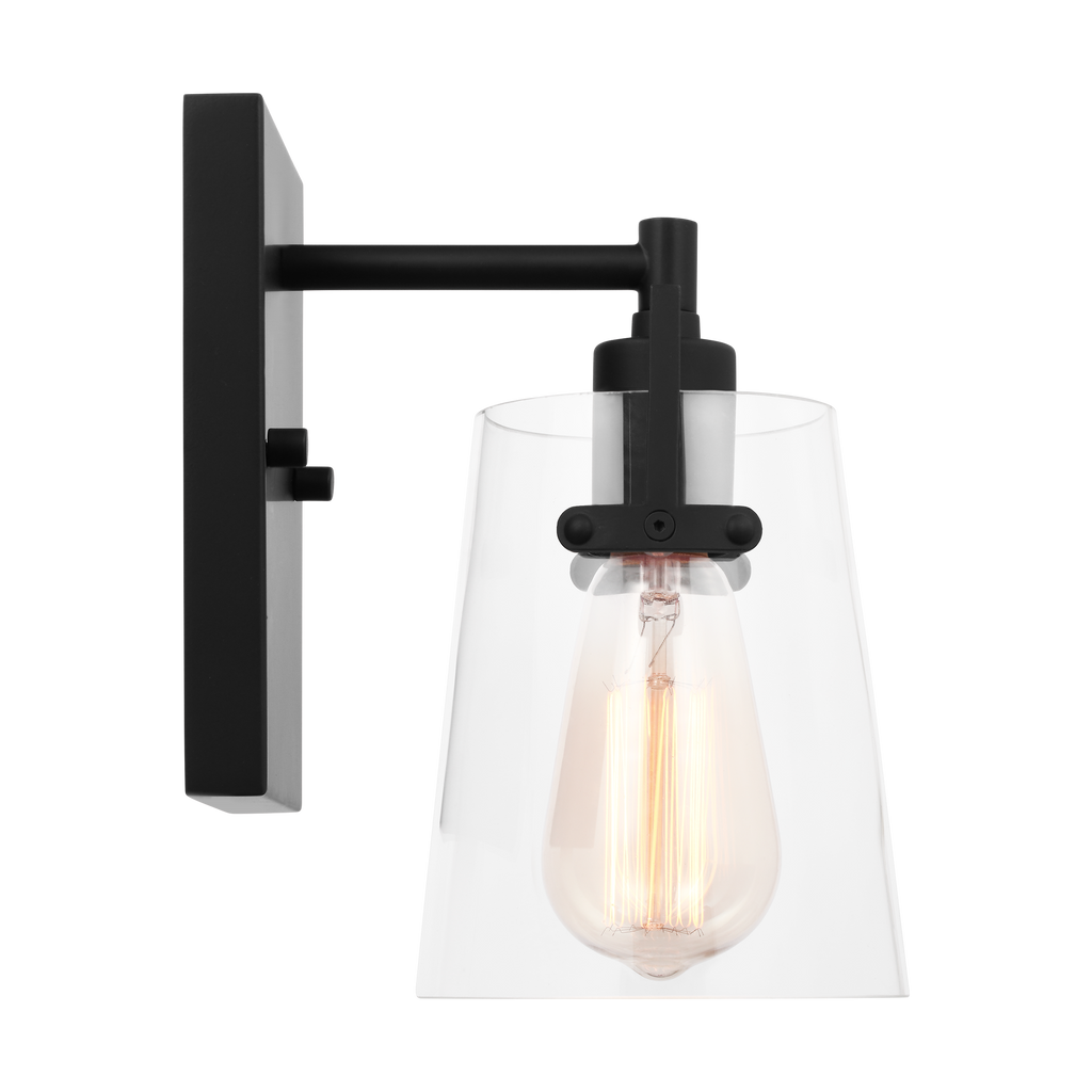 Crofton Small Sconce Midnight Black