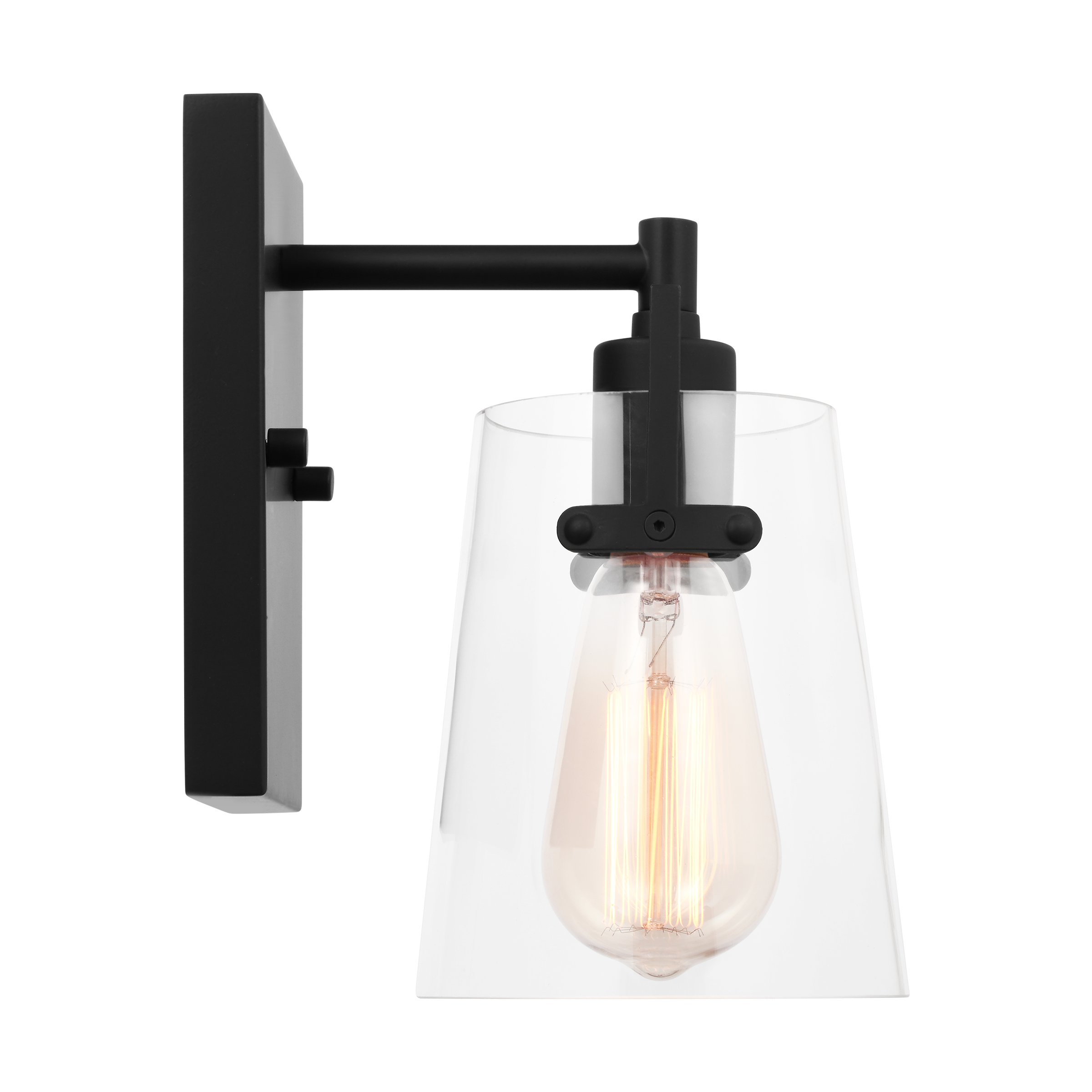 Crofton Small Sconce Midnight Black