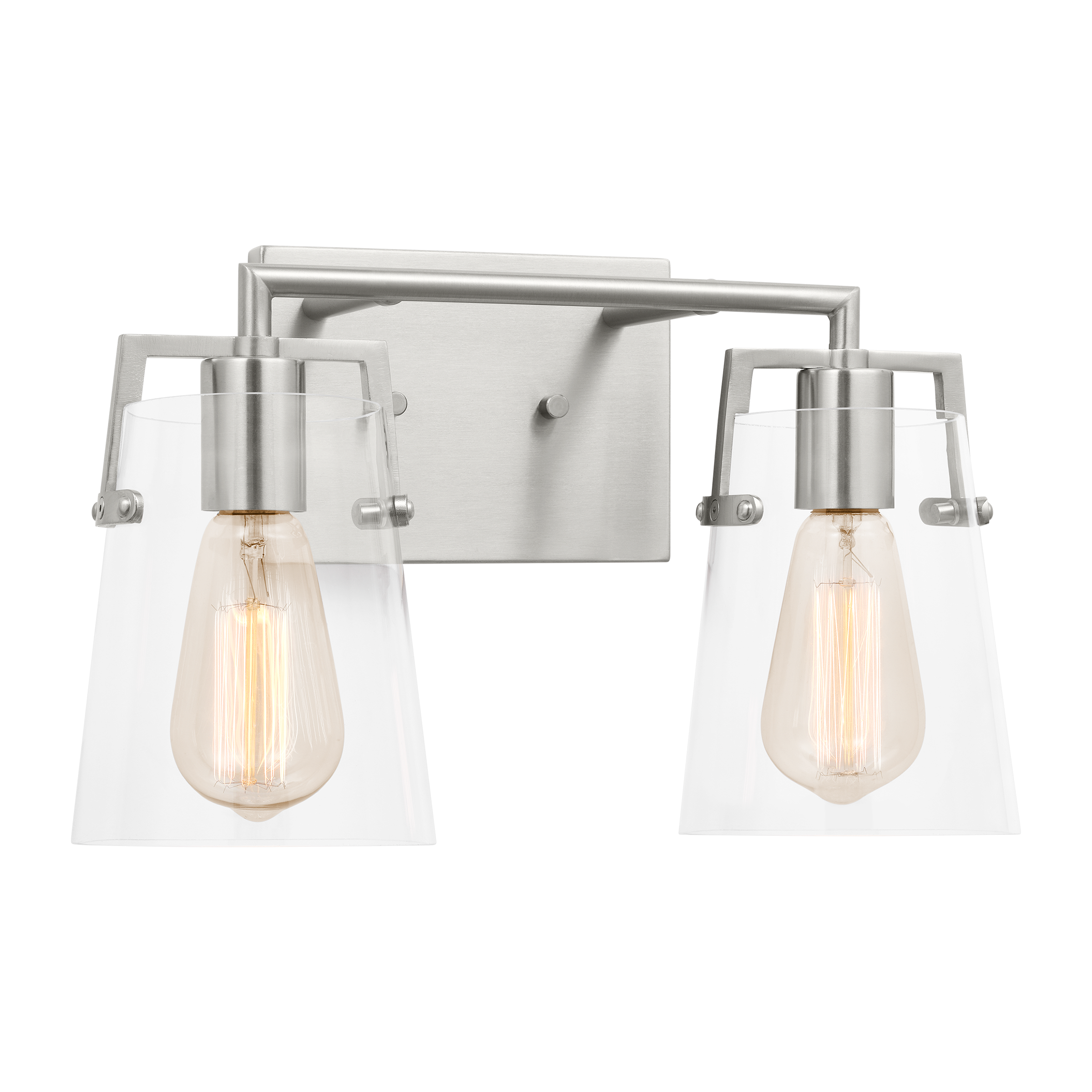 Crofton 2 - Light Vanity Brushed Nickel