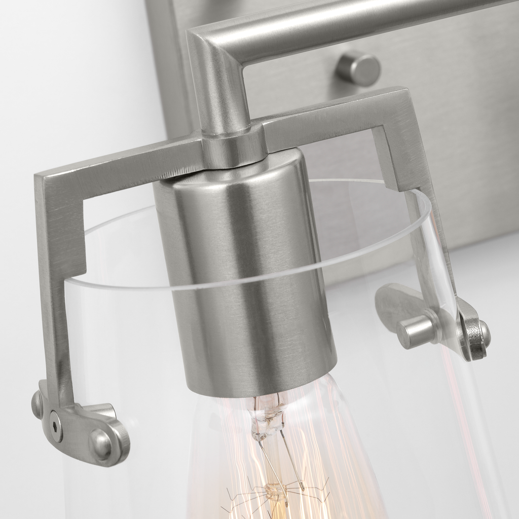 Crofton 2 - Light Vanity Brushed Nickel