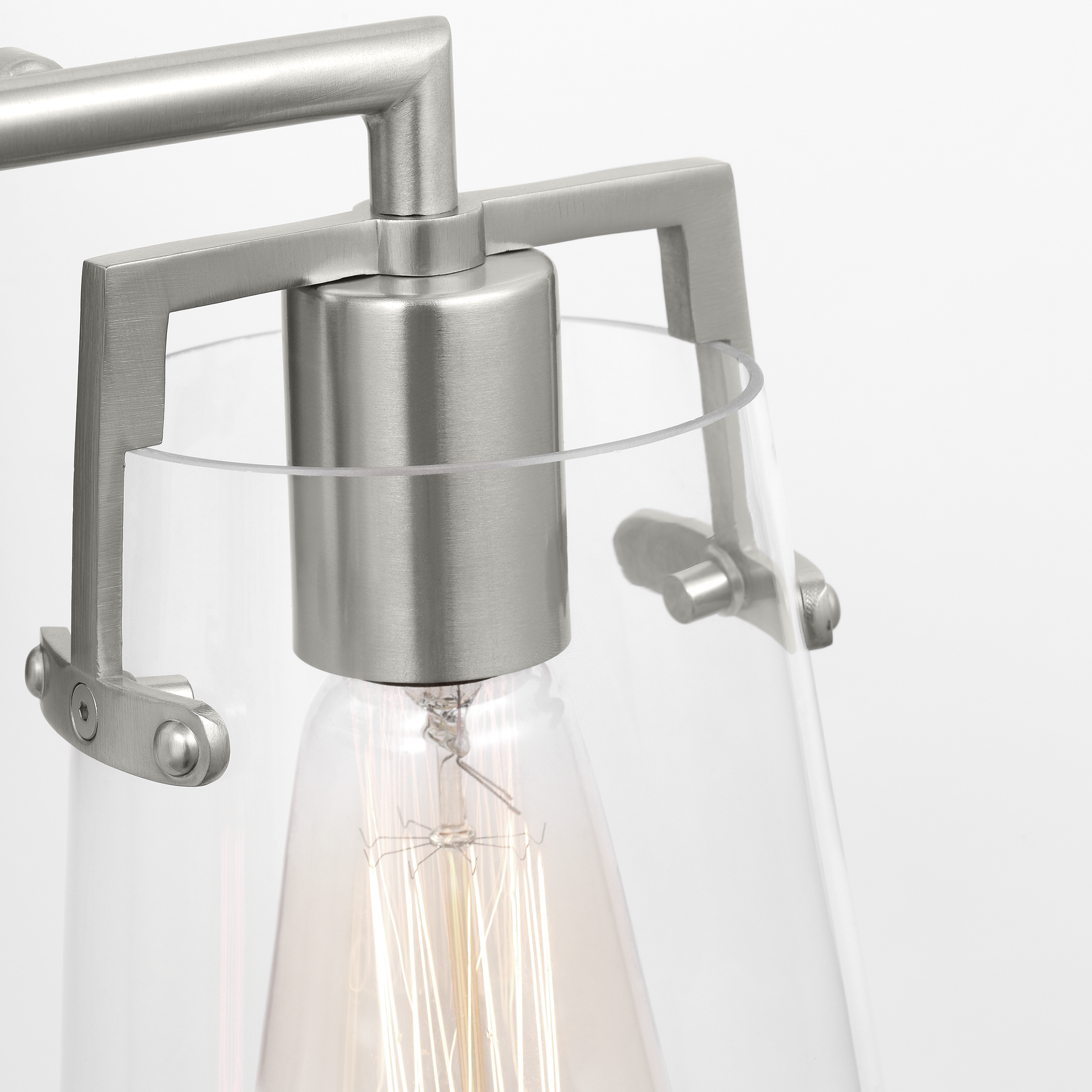 Crofton 2 - Light Vanity Brushed Nickel