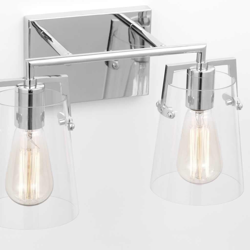 Crofton 2 - Light Vanity Chrome
