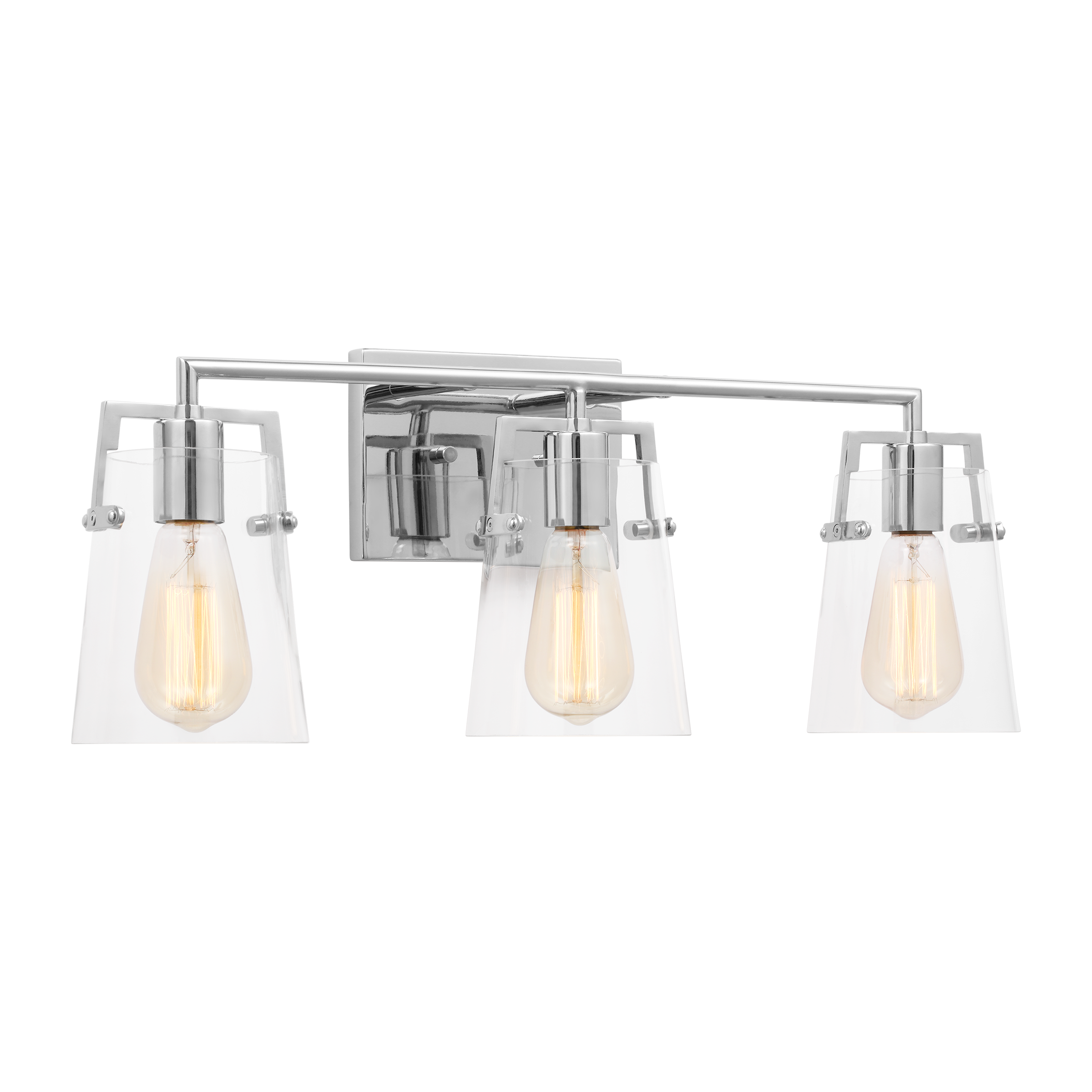 Crofton 3 - Light Vanity Chrome