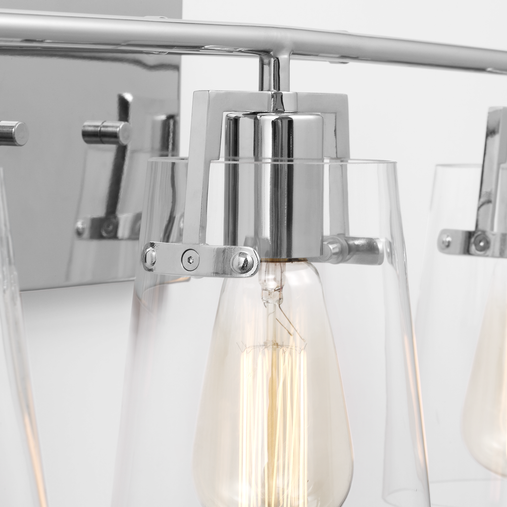 Crofton 3 - Light Vanity Chrome