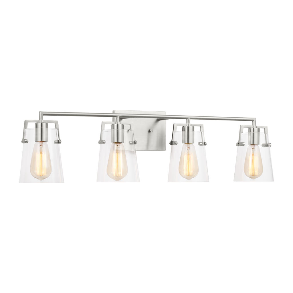 Crofton 4 - Light Vanity Brushed Nickel