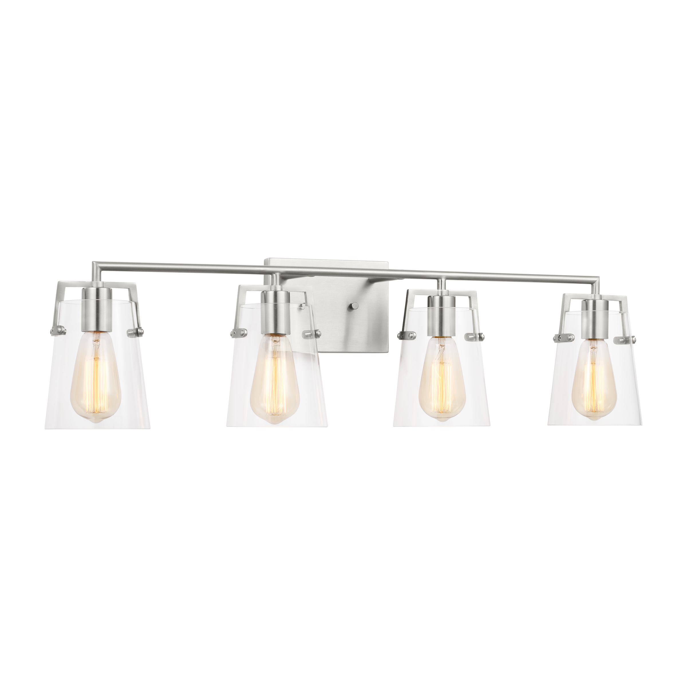Crofton 4 - Light Vanity Brushed Nickel
