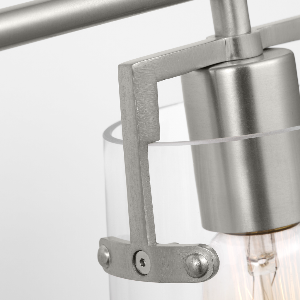 Crofton 4 - Light Vanity Brushed Nickel