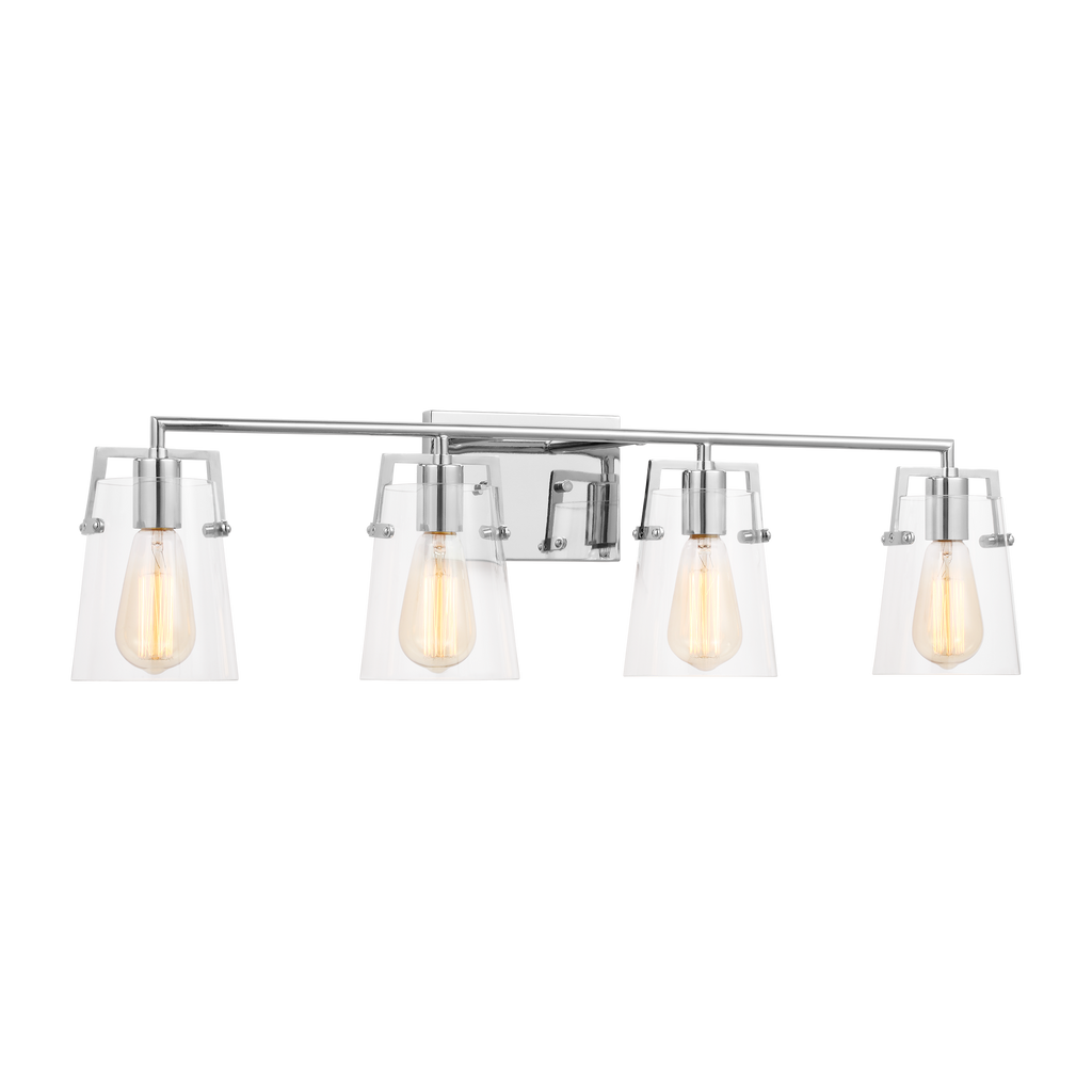 Crofton 4 - Light Vanity Chrome