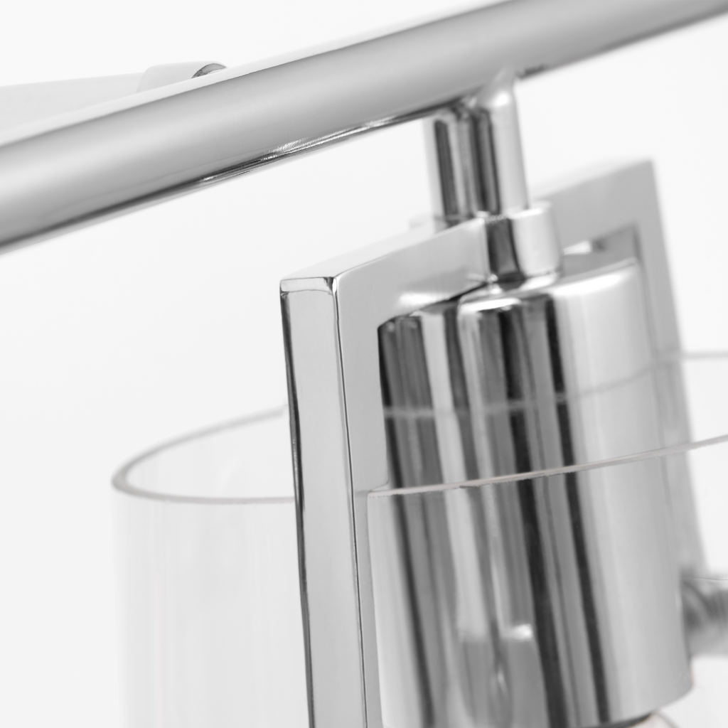 Crofton 4 - Light Vanity Chrome