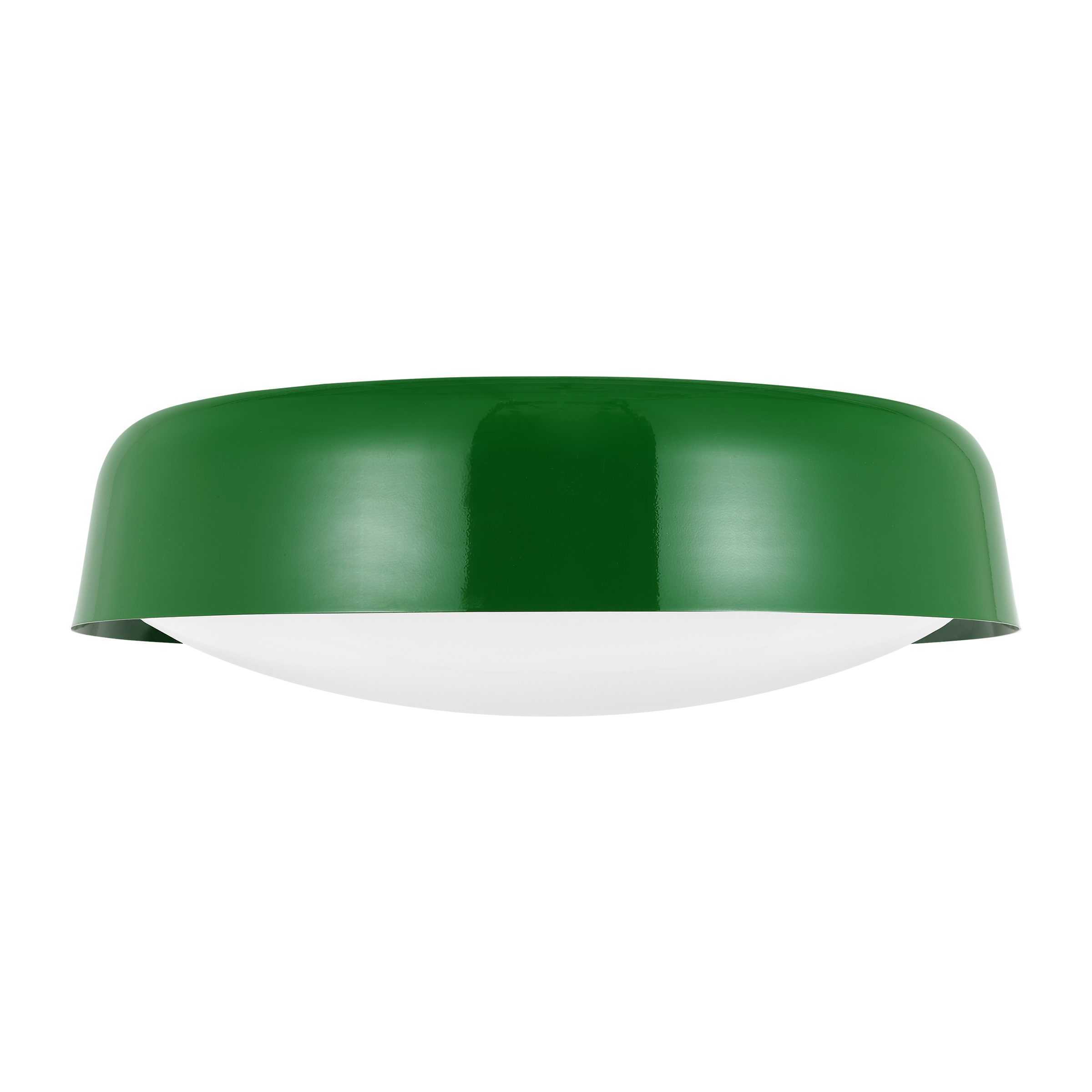 Draper Large Flush Mount Green
