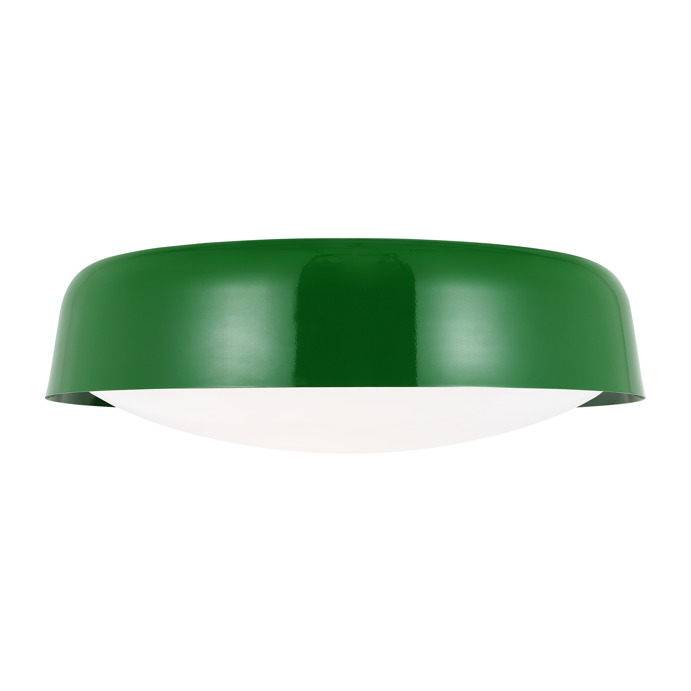Draper Large Flush Mount Green