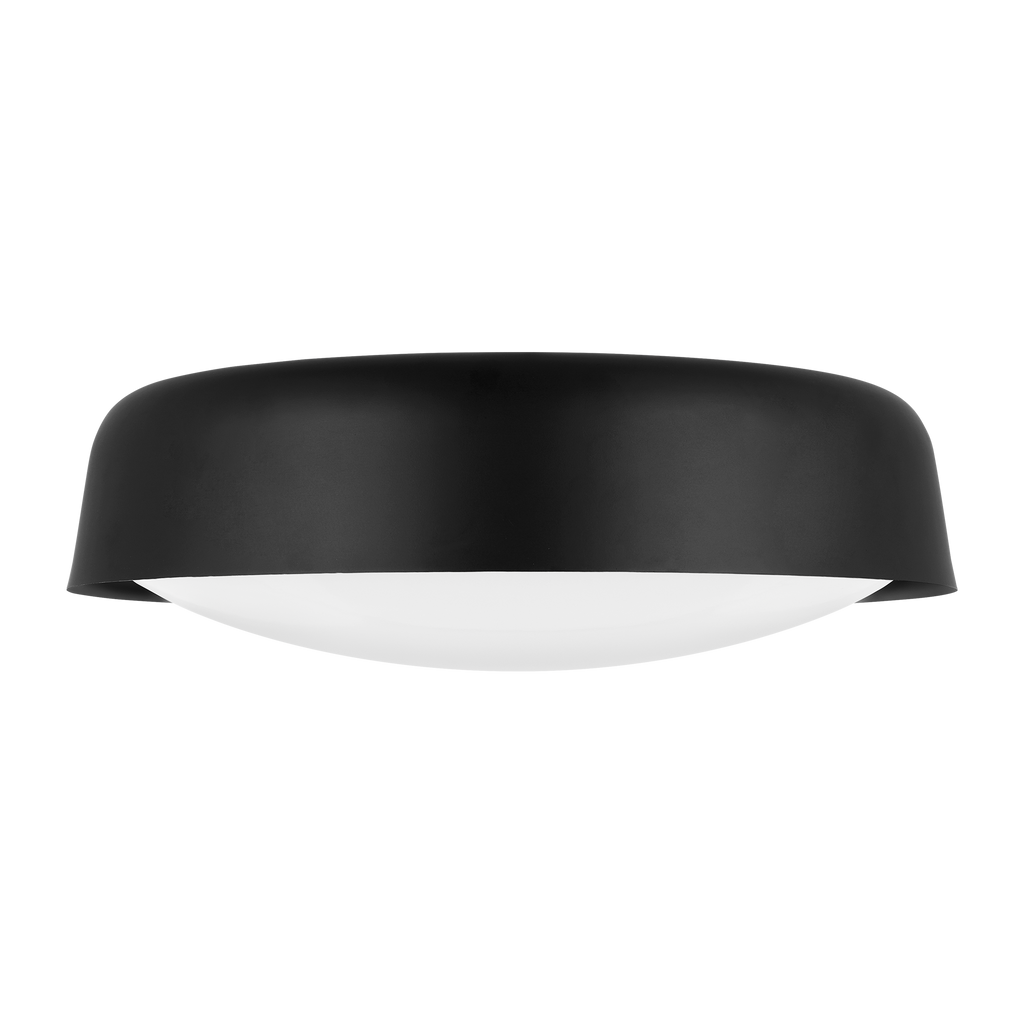 Draper Large Flush Mount Midnight Black