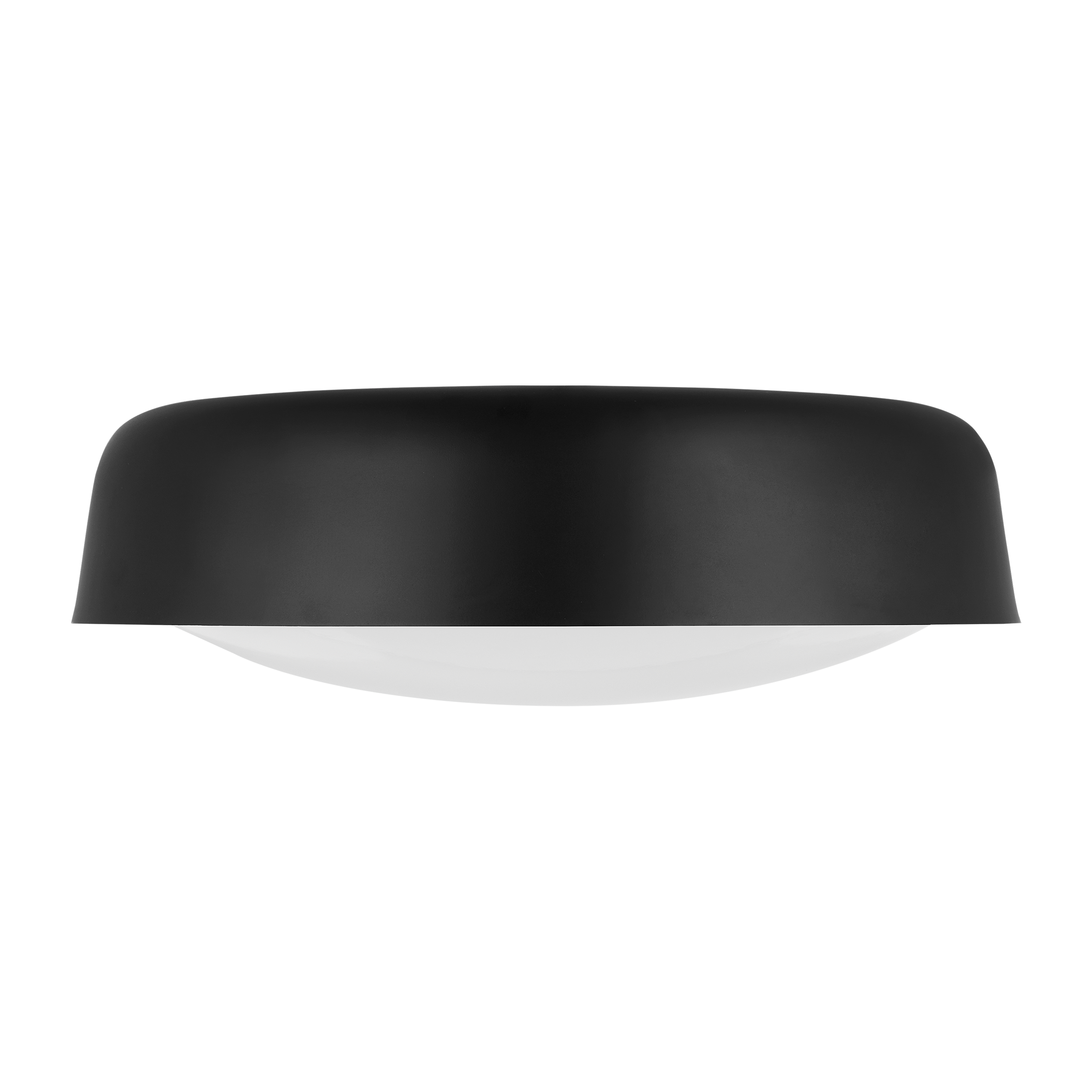 Draper Large Flush Mount Midnight Black