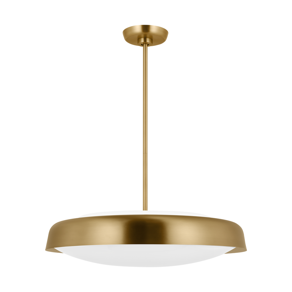 Draper Extra Large Pendant Burnished Brass