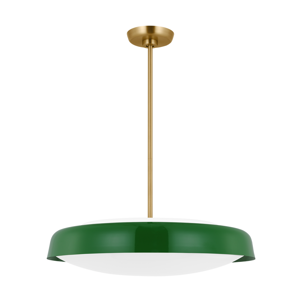 Draper Extra Large Pendant Green