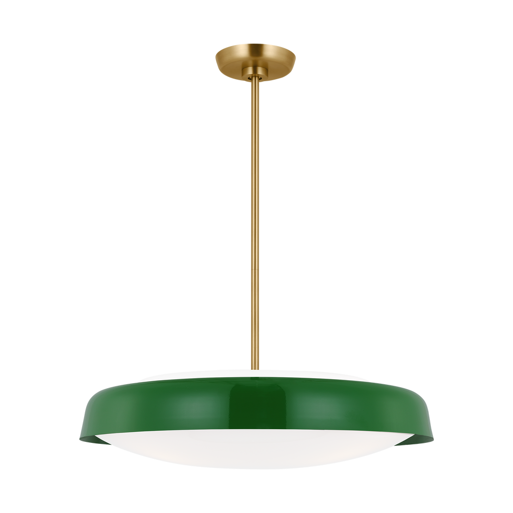 Draper Extra Large Pendant Green