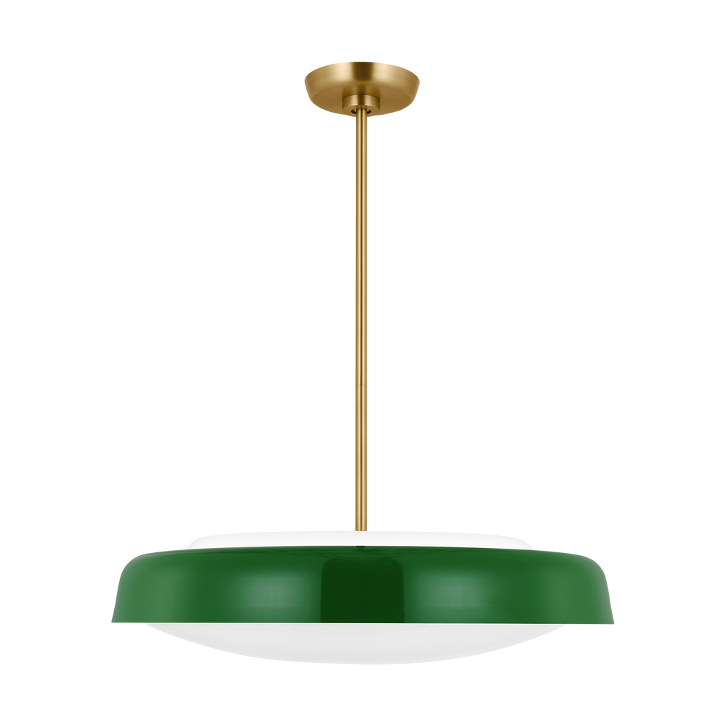 Draper Extra Large Pendant Green