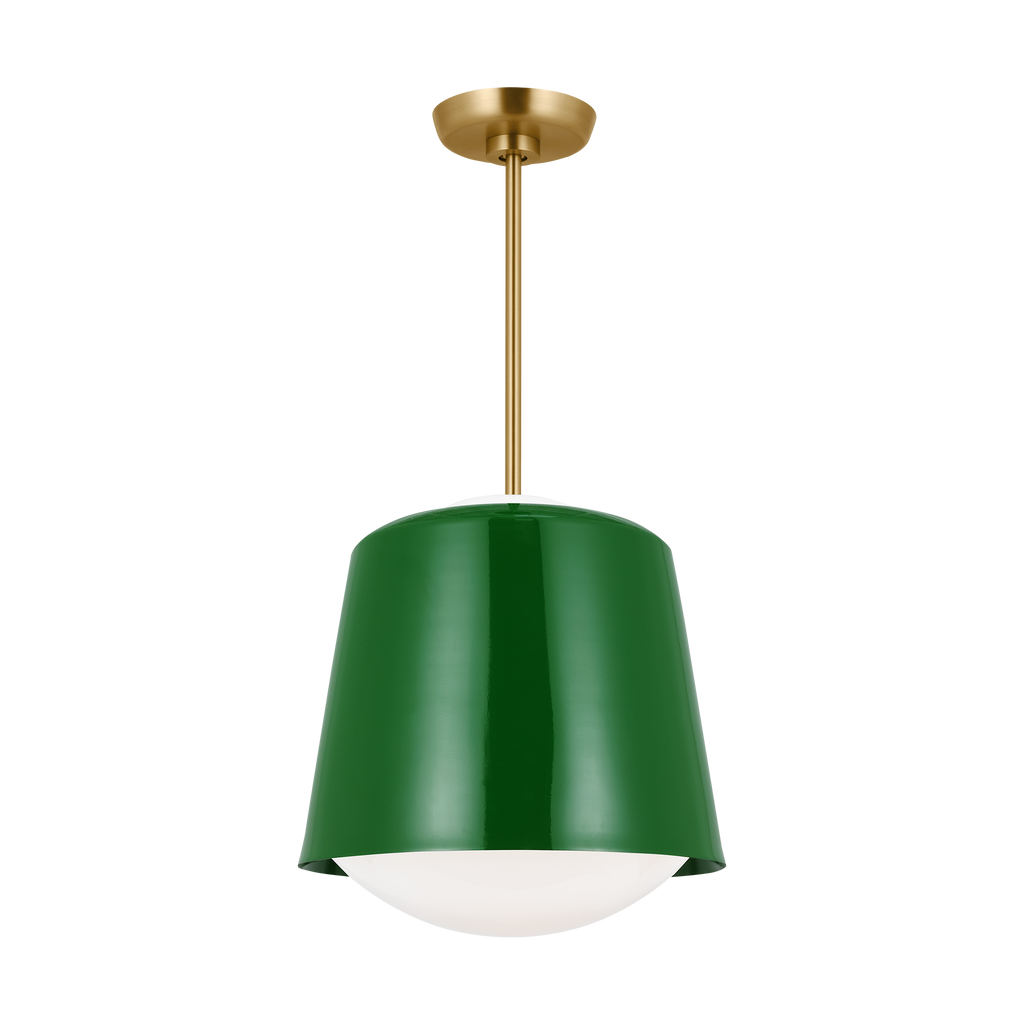 Draper Small Pendant Green