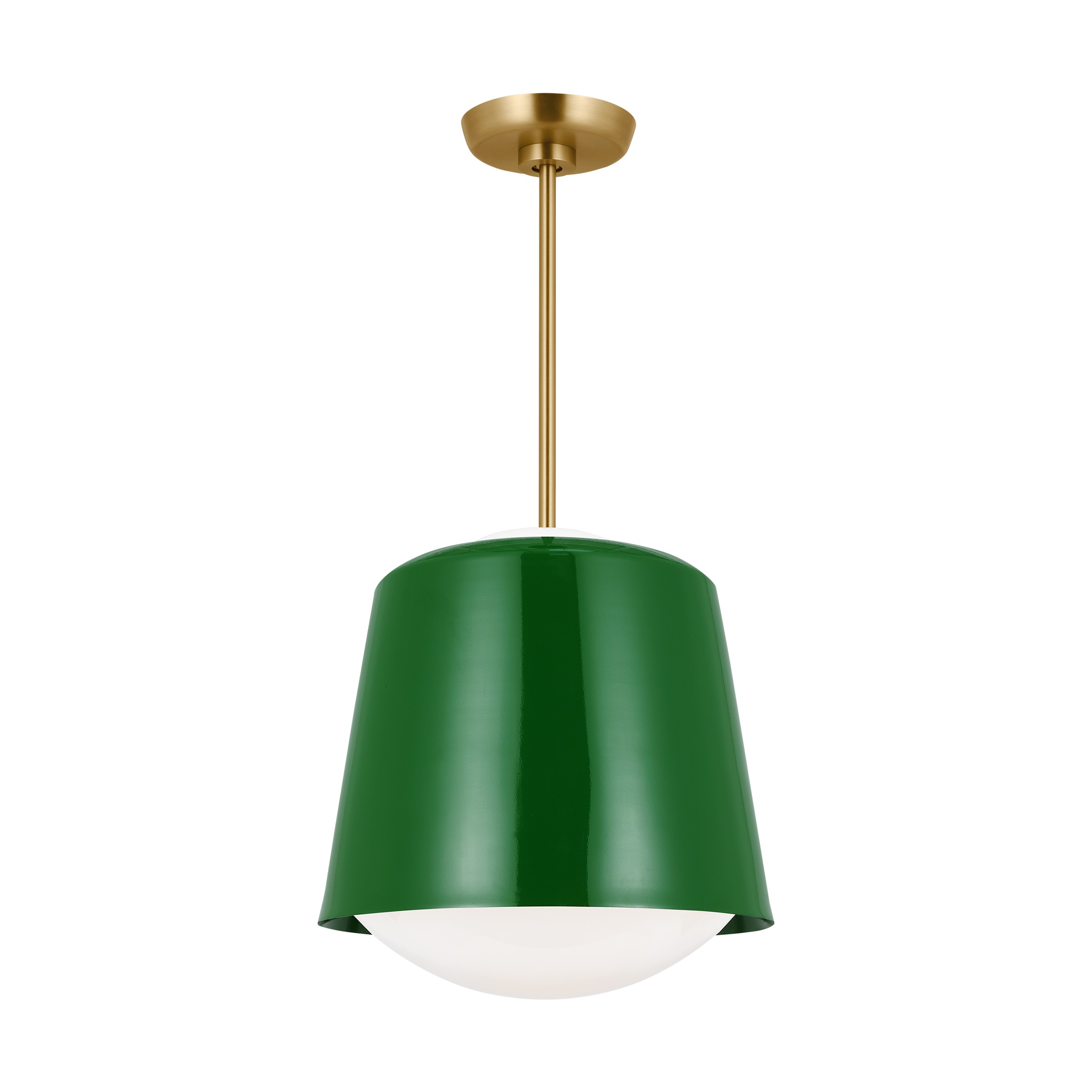 Draper Small Pendant Green