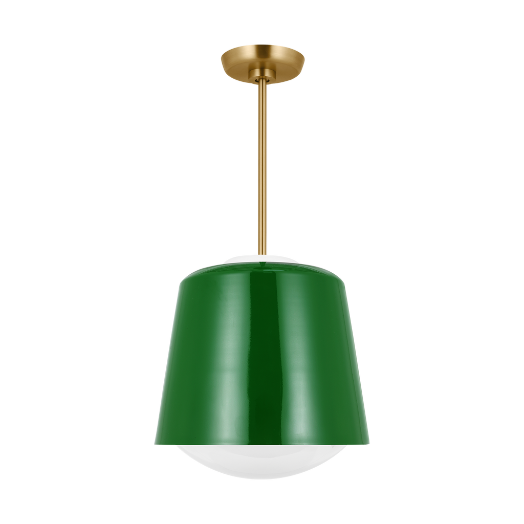 Draper Small Pendant Green