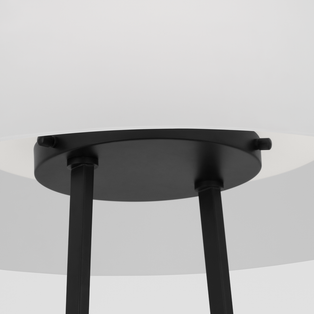 Nido Floor Lamp Midnight Black Bulbs Inc