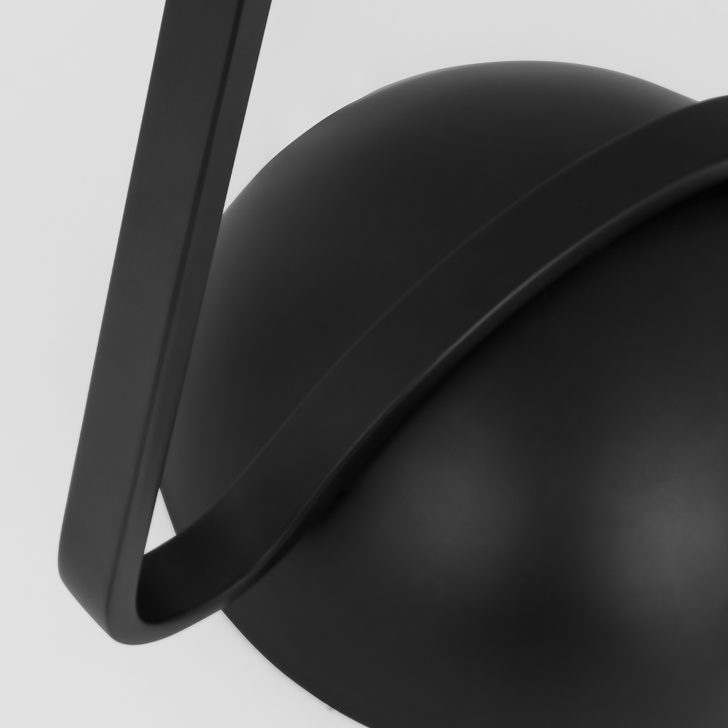 Nido Floor Lamp Midnight Black Bulbs Inc