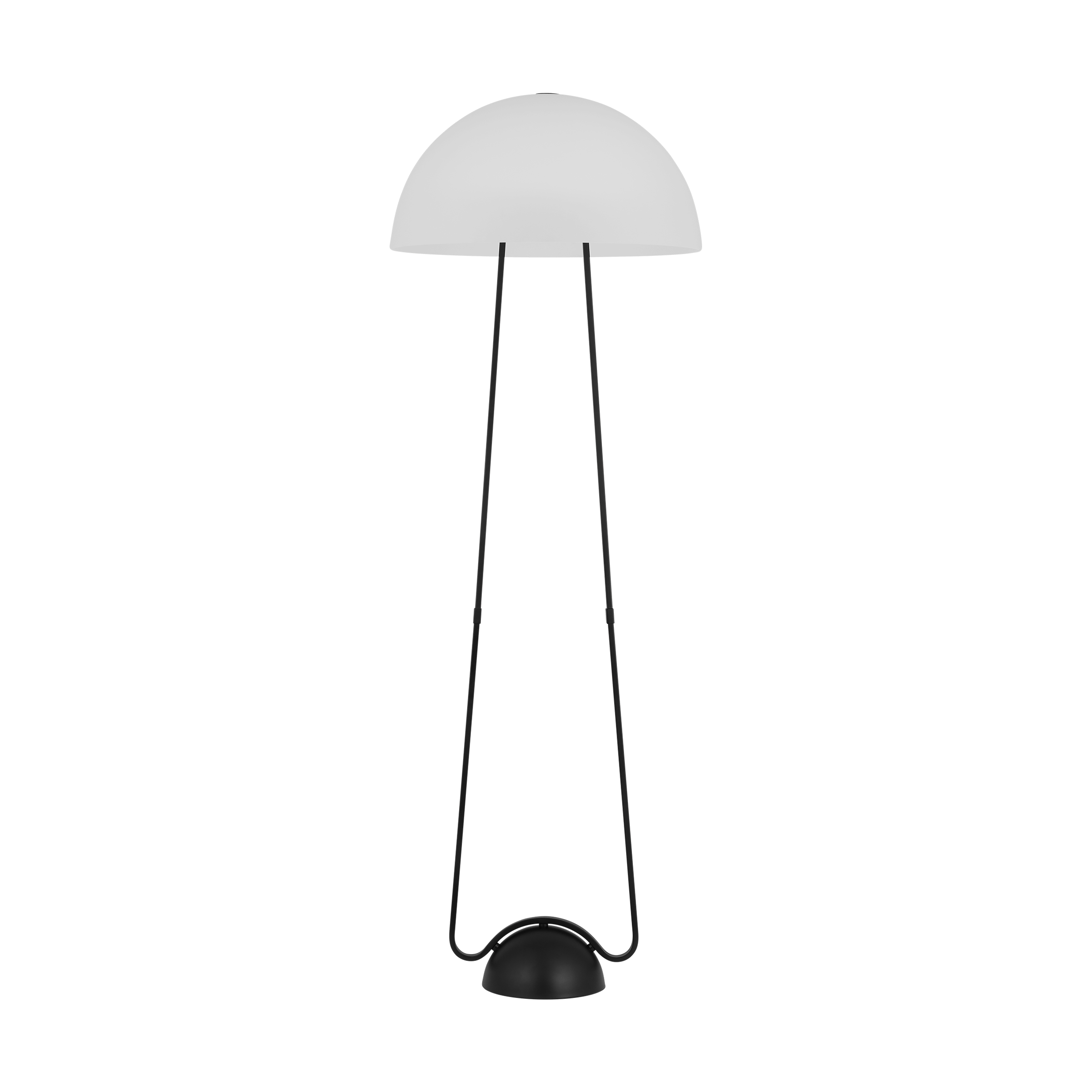 Nido Floor Lamp Midnight Black Bulbs Inc