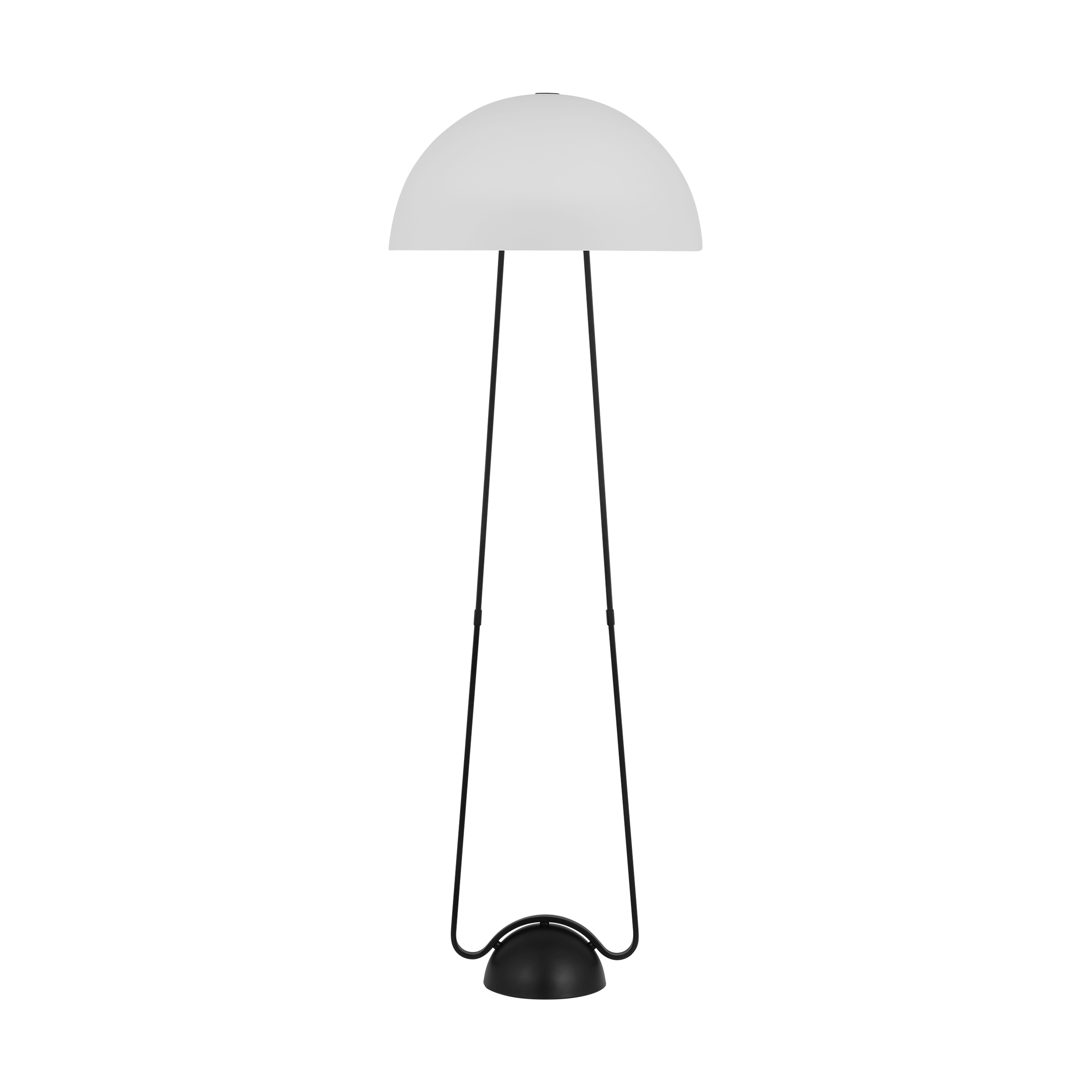 Nido Floor Lamp Midnight Black Bulbs Inc