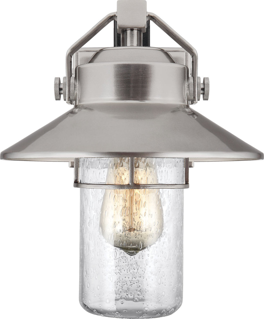 Boynton Small Lantern Painted Brushed Steel