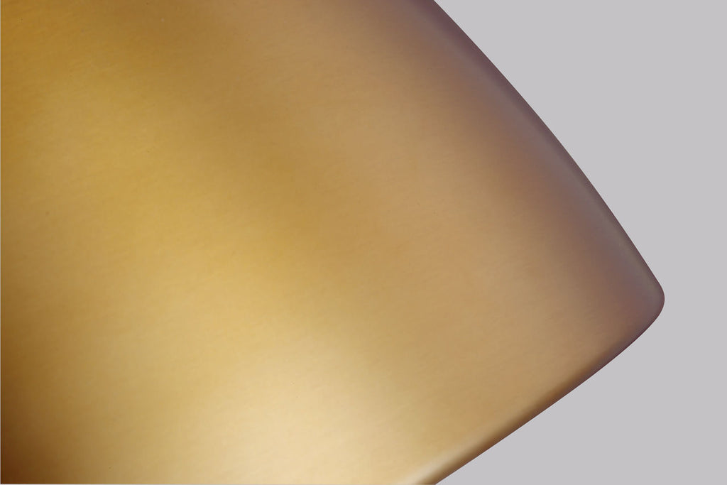 Brynne Small LED Pendant Burnished Brass Bulbs Included