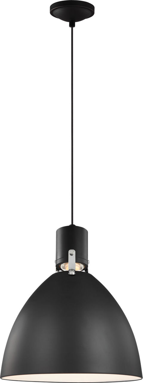 Brynne Small LED Pendant Matte Black Bulbs Included