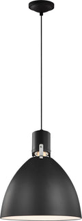 Brynne Small LED Pendant Matte Black Bulbs Included