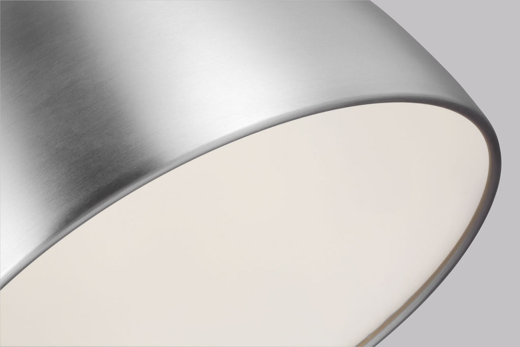 Brynne Small LED Pendant Satin Nickel Bulbs Included